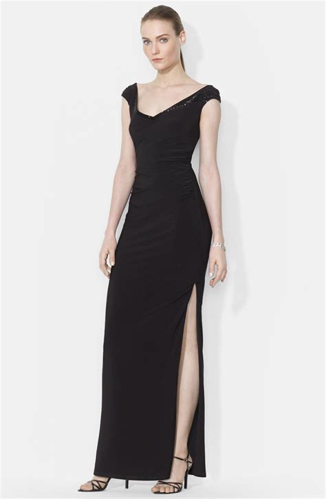 ralph lauren dress burberry|ralph lauren evening dresses.